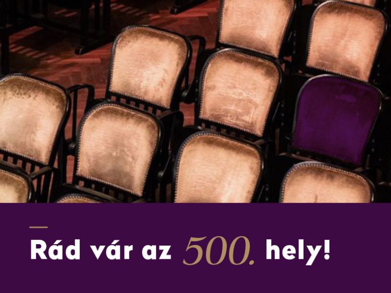 Rád vár az 500. hely!