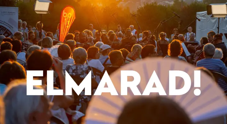 A szabadtéri koncert elmarad!