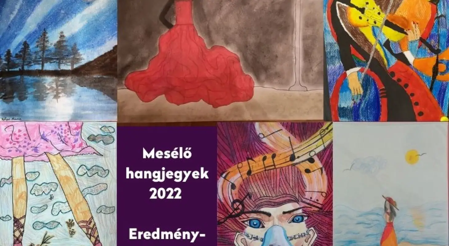 Mesélő hangjegyek 2022 rajzpályázat eredményhirdetés